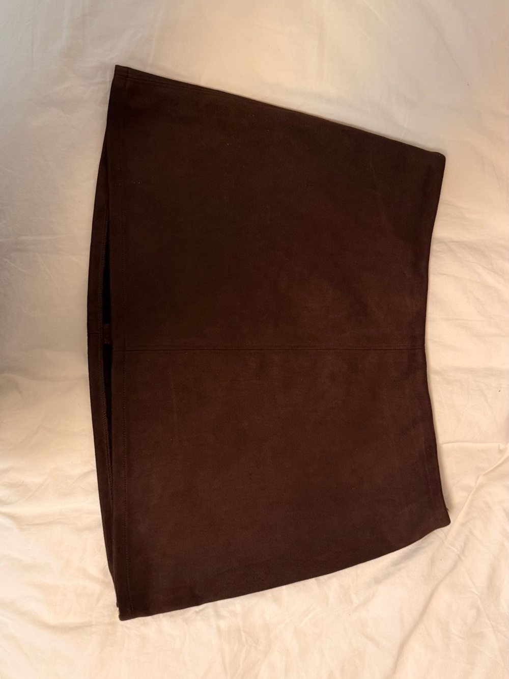 Classic Dark Brown Women's Mini Skirt